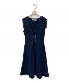 中古・古着通販】Ameri (アメリ) CHARLOTTE ARCHAIC DRESS ベージュ
