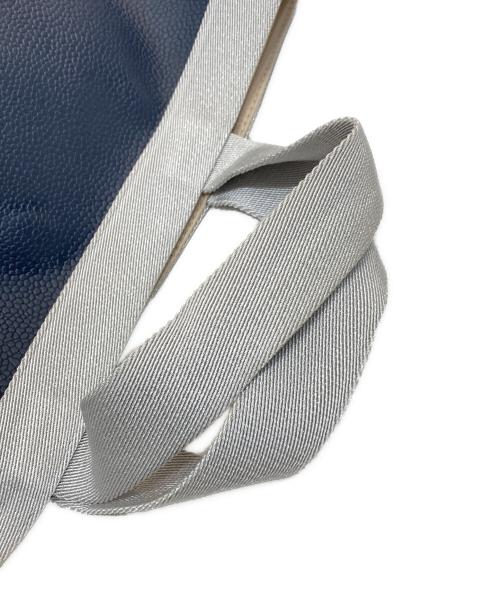 Herve Chapelier（エルベシャプリエ）Herve Chapelier (エルベシャプリエ) 707GP リュクス 舟形トートバッグ ネイビー×アージェントの古着・服飾アイテム