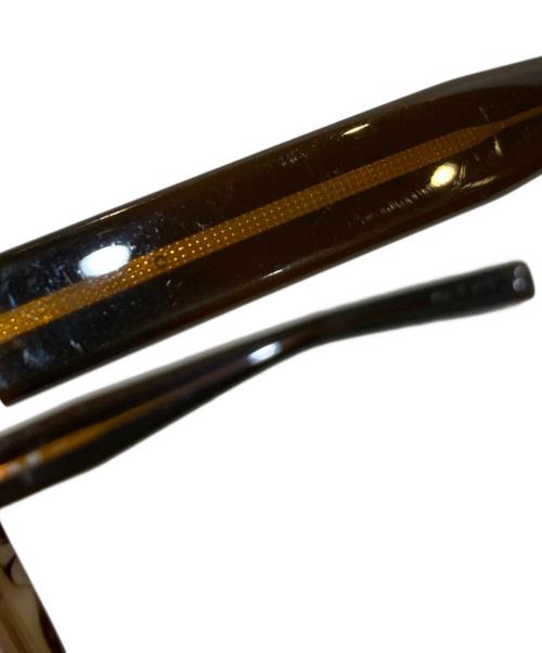 999.9（フォーナインズ）999.9 (フォーナインズ) スクウェアシェイプ サングラス ブラウン サイズ:53□20 144の古着・服飾アイテム