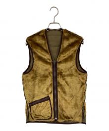 Barbour（バブアー）の古着「WARM PILE LINING ベスト」｜ブラウン