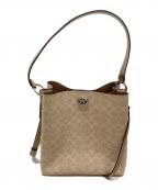 COACHコーチ）の古着「2WAYショルダーバッグ」｜ベージュ