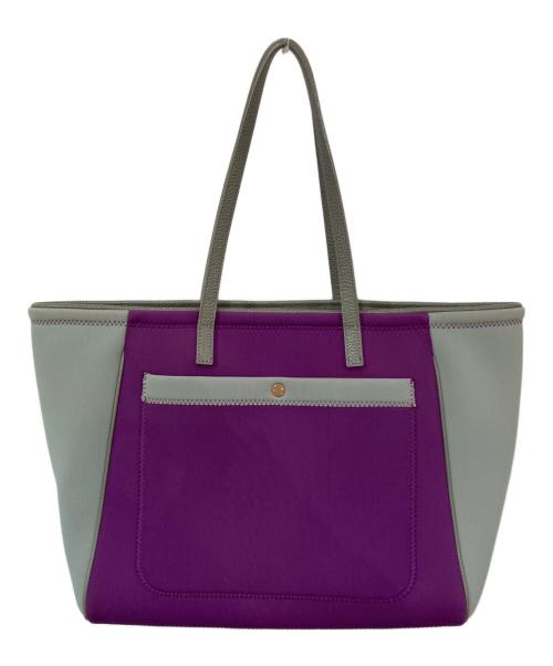 A.D.M.J.（エーディーエムジェイ）A.D.M.J. (エーディーエムジェイ) マジックライト トートハバッグ パープルの古着・服飾アイテム