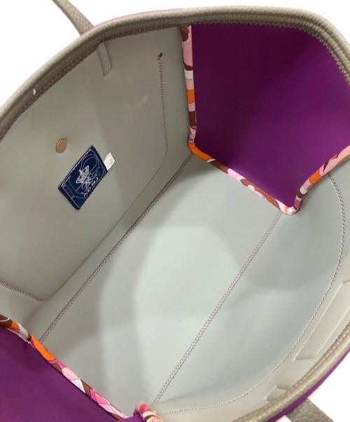 A.D.M.J.（エーディーエムジェイ）A.D.M.J. (エーディーエムジェイ) マジックライト トートハバッグ パープルの古着・服飾アイテム