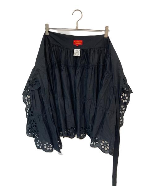 Vivienne Westwood RED LABEL（ヴィヴィアンウエストウッドレッドレーベル）Vivienne Westwood RED LABEL (ヴィヴィアンウエストウッドレッドレーベル) ラップスカート ブラック サイズ:3の古着・服飾アイテム