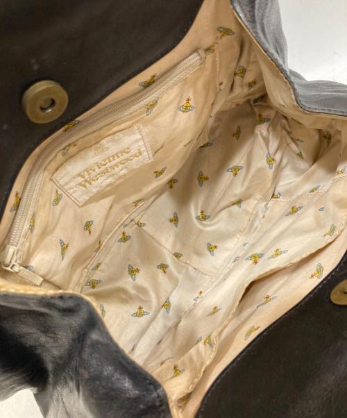 Vivienne Westwood（ヴィヴィアンウエストウッド）Vivienne Westwood (ヴィヴィアンウエストウッド) ヤスミンハンドバッグ ブラックの古着・服飾アイテム