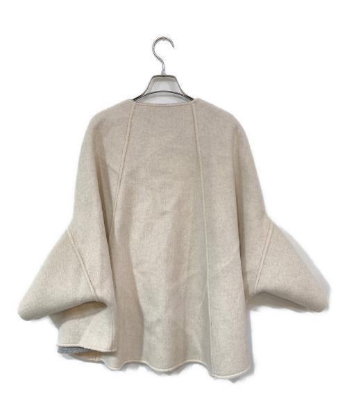 Risley（リズレー）RISLEY (リズレー) リバーシブルポンチョコート グレー サイズ:Fの古着・服飾アイテム