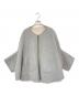 RISLEY（リズレー）の古着「リバーシブルポンチョコート」｜グレー