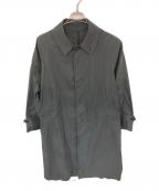 STEVEN ALANスティーブンアラン）の古着「TYPEWRITER BAL COLLAR COAT」｜ブラック