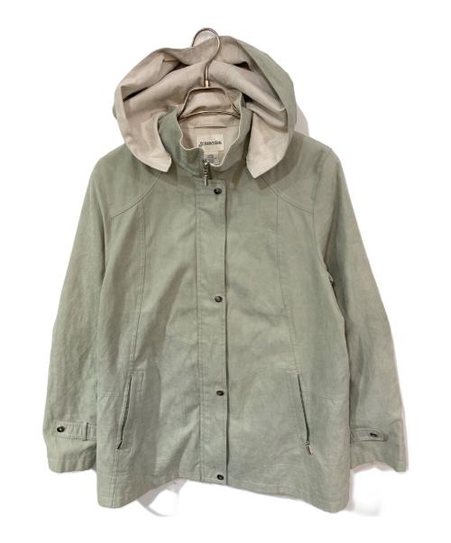 ST JOHN'S BAY（セントジョンズベイ）ST JOHN'S BAY (セントジョンズベイ) スナップジャケット グリーン サイズ:SIZE Lの古着・服飾アイテム