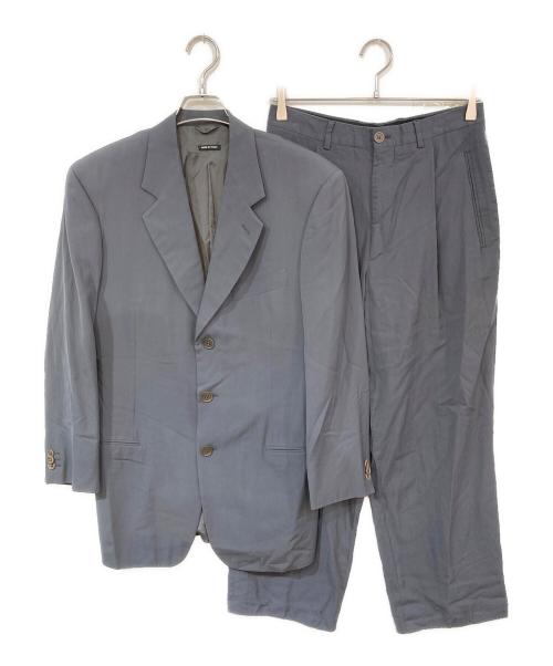 GIORGIO ARMANI（ジョルジョアルマーニ）GIORGIO ARMANI (ジョルジョアルマーニ) ウールセットアップスーツ グレー サイズ:-の古着・服飾アイテム