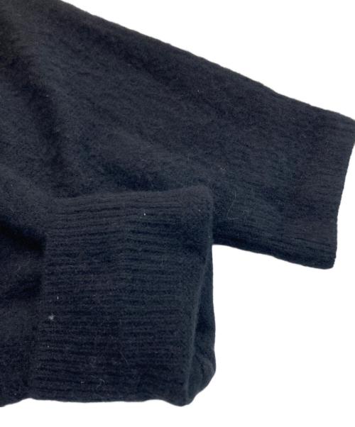 MAISON SPECIAL（メゾンスペシャル）MAISON SPECIAL (メゾンスペシャル) Royal Cashmere Special Blushed Prime-Over V-Neck Knit Cardig ブラック サイズ:01の古着・服飾アイテム