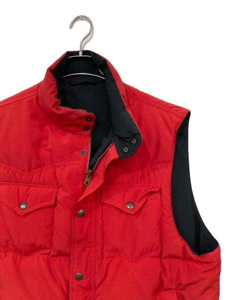 POLO RALPH LAUREN（ポロ・ラルフローレン）POLO RALPH LAUREN (ポロ・ラルフローレン) リバーシブルベスト レッド×ブラック サイズ:XLの古着・服飾アイテム
