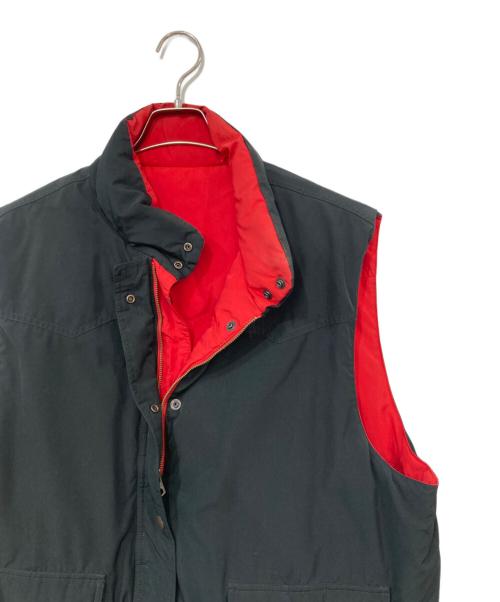 POLO RALPH LAUREN（ポロ・ラルフローレン）POLO RALPH LAUREN (ポロ・ラルフローレン) リバーシブルベスト レッド×ブラック サイズ:XLの古着・服飾アイテム