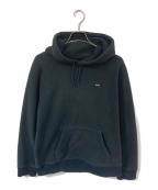 SUPREMEシュプリーム）の古着「Polartec Small Box Logo hoodie」｜ブラック