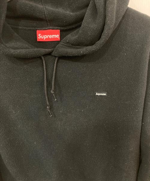 SUPREME（シュプリーム）SUPREME (シュプリーム) Polartec Small Box Logo hoodie ブラック サイズ:SIZE Lの古着・服飾アイテム