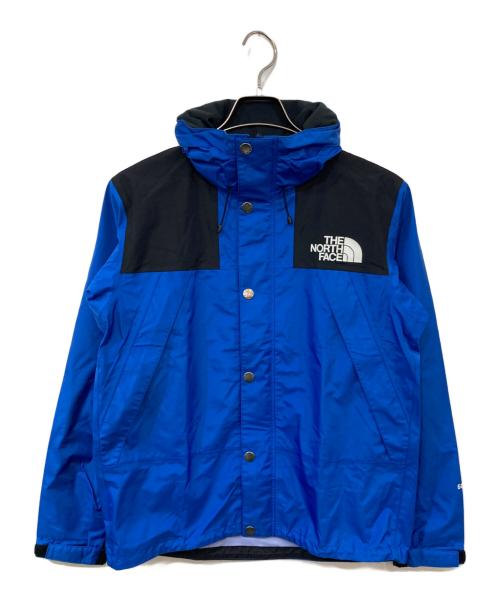 THE NORTH FACE（ザ ノース フェイス）THE NORTH FACE (ザ ノース フェイス) MOUNTAIN RAINTEX Jacket/マウンテンレインテックスジャケット ブラック×ブルー サイズ:SIZE Sの古着・服飾アイテム