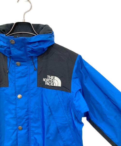 THE NORTH FACE（ザ ノース フェイス）THE NORTH FACE (ザ ノース フェイス) MOUNTAIN RAINTEX Jacket/マウンテンレインテックスジャケット ブラック×ブルー サイズ:SIZE Sの古着・服飾アイテム