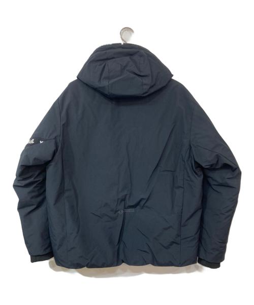 1PIU1UGUALE3 RELAX（ウノピゥウノウグァーレトレ リラックス）1piu1uguale3 relax (ウノピゥウノウグァーレトレ リラックス) PHENIX (フェニックス) ダウンジャケット ウインドストッパー プロダクト ブラック サイズ:JP XLの古着・服飾アイテム