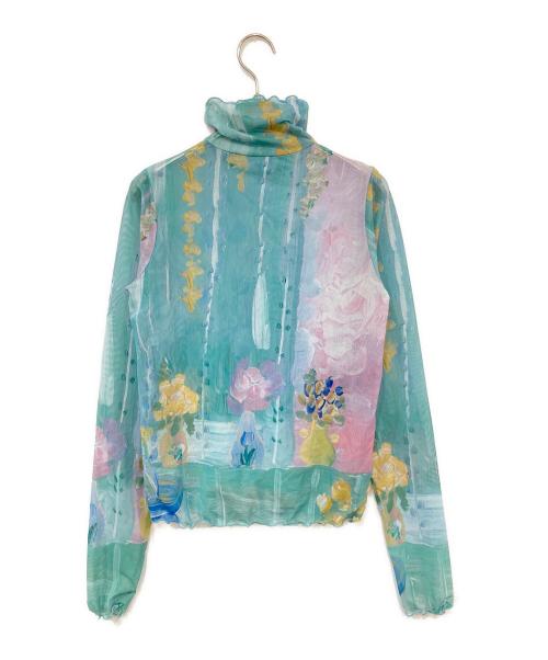 POPPY（ポピー）POPPY (ポピー) LIVING ROOM SEE-THROUGH TOPS マルチカラー サイズ:SIZE FREEの古着・服飾アイテム