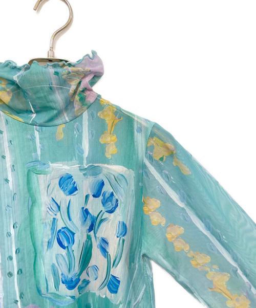 POPPY（ポピー）POPPY (ポピー) LIVING ROOM SEE-THROUGH TOPS マルチカラー サイズ:SIZE FREEの古着・服飾アイテム