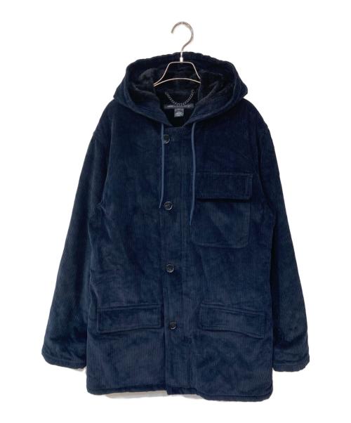Marc by Marc Jacobs（マークバイマークジェイコブス）Marc by Marc Jacobs (マークバイマークジェイコブス) コーデュロイ フードットコート ネイビー サイズ:Mの古着・服飾アイテム