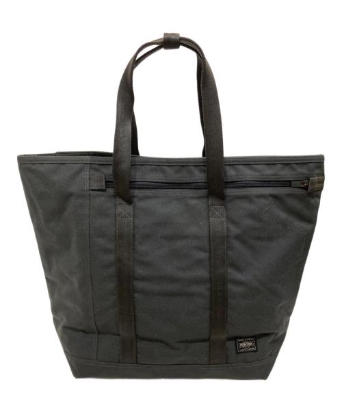 PORTER（ポーター）PORTER (ポーター) TENSION  TOTEBAG グレーの古着・服飾アイテム