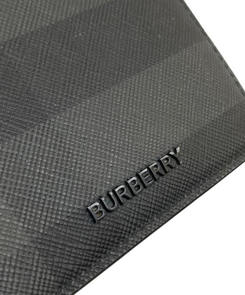 BURBERRY（バーバリー）BURBERRY (バーバリー) 2つ折り財布 ブラックの古着・服飾アイテム