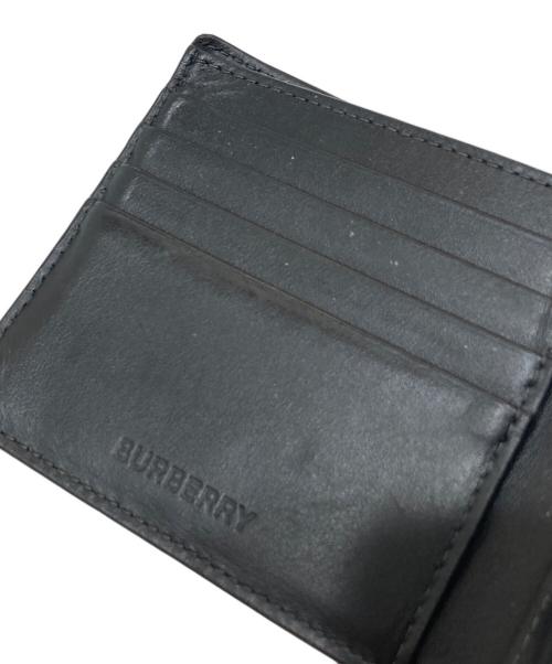 BURBERRY（バーバリー）BURBERRY (バーバリー) 2つ折り財布 ブラックの古着・服飾アイテム