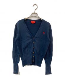 Vivienne Westwood RED LABEL（ヴィヴィアンウエストウッドレッドレーベル）の古着「カーディガン」｜ネイビー