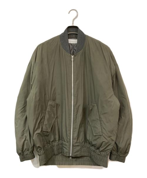eN ROUTE（アンルート）eN ROUTE (アンルート) エステルタフタ オーバーサイズ フライトブルゾン カーキ サイズ:SIZE 2の古着・服飾アイテム