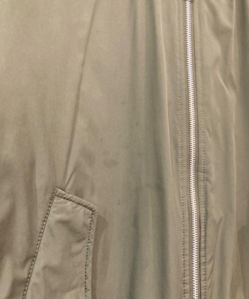 eN ROUTE（アンルート）eN ROUTE (アンルート) エステルタフタ オーバーサイズ フライトブルゾン カーキ サイズ:SIZE 2の古着・服飾アイテム
