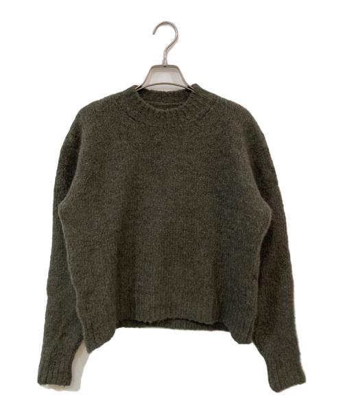 paloma-wool（パロマウール）paloma-wool (パロマウール) ウールニット ブラウン サイズ:SIZE Sの古着・服飾アイテム