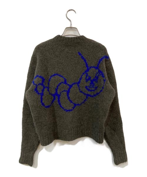 paloma-wool（パロマウール）paloma-wool (パロマウール) ウールニット ブラウン サイズ:SIZE Sの古着・服飾アイテム