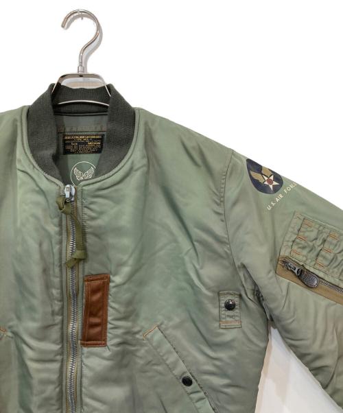 BUZZ RICKSON'S（バズリクソンズ）Buzz Rickson's (バズリクソンズ) MA-1ジャケット カーキ サイズ:MEDIUMの古着・服飾アイテム