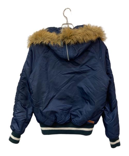 uniform experiment（ユニフォームエクスペリメント）uniform experiment (ユニフォームエクスペリメント) ALPHA (アルファ) N-2Bジャケット ネイビー サイズ:SIZE Sの古着・服飾アイテム