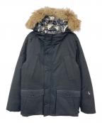 SOPHNET.ソフネット）の古着「2LAYER WOOL FUR DOWNJACKET」｜ブラック