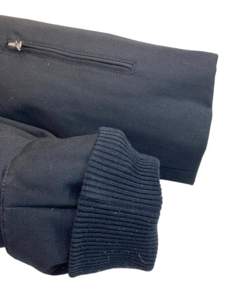 SOPHNET.（ソフネット）SOPHNET. (ソフネット) 2LAYER WOOL FUR DOWNJACKET ブラック サイズ:Sの古着・服飾アイテム