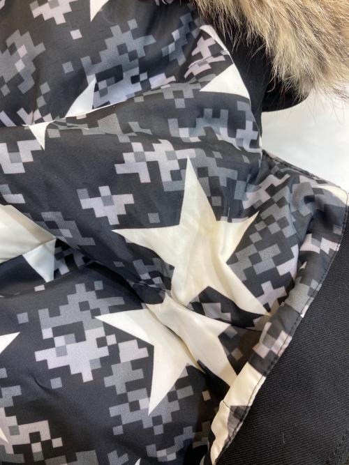 SOPHNET.（ソフネット）SOPHNET. (ソフネット) 2LAYER WOOL FUR DOWNJACKET ブラック サイズ:Sの古着・服飾アイテム