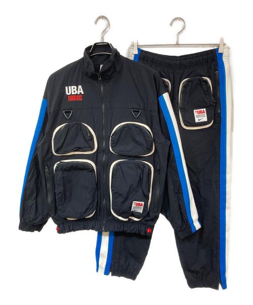 NIKE（ナイキ）NIKE (ナイキ) UNDERCOVER (アンダーカバー) UBAロゴトラックスーツ セットアップ ブラック サイズ:Sの古着・服飾アイテム