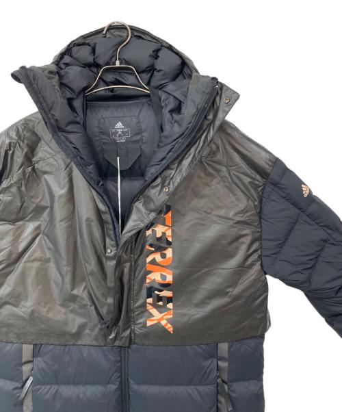 adidas（アディダス）adidas (アディダス) GORE TEX INFINIUM Terrex MYSHELTER Down Parka ブラック サイズ:Mの古着・服飾アイテム