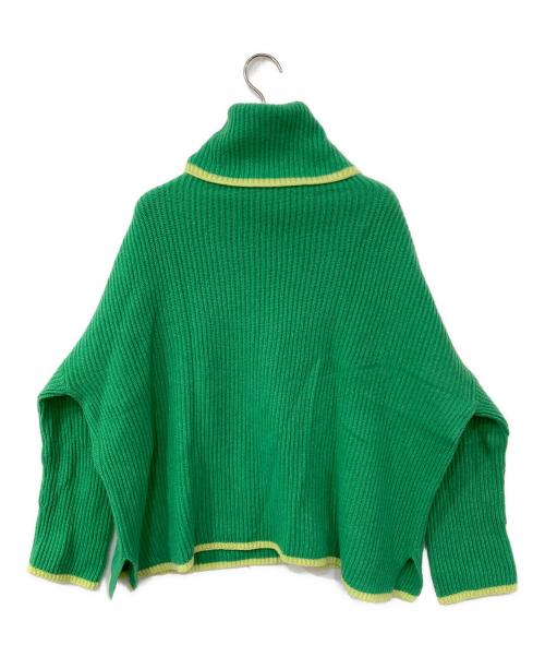 MAX&Co.（マックスアンドコー）MAX&Co. (マックスアンドコー) タートルネックニット グリーン サイズ:Mの古着・服飾アイテム