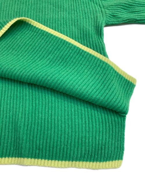 MAX&Co.（マックスアンドコー）MAX&Co. (マックスアンドコー) タートルネックニット グリーン サイズ:Mの古着・服飾アイテム