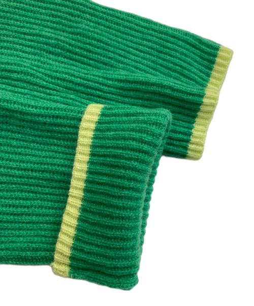 MAX&Co.（マックスアンドコー）MAX&Co. (マックスアンドコー) タートルネックニット グリーン サイズ:Mの古着・服飾アイテム