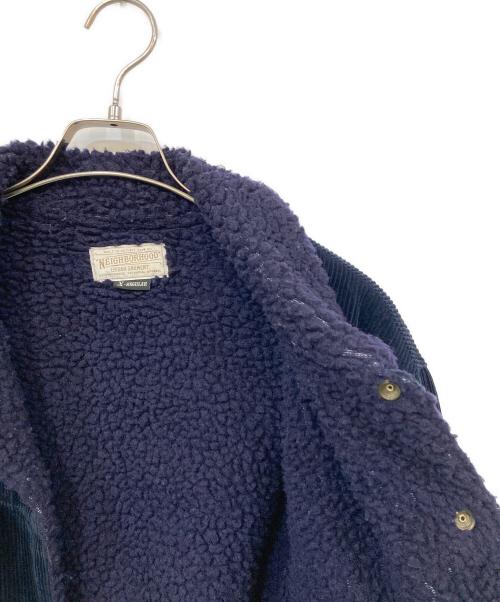 NEIGHBORHOOD（ネイバーフッド）NEIGHBORHOOD (ネイバーフッド) コーデュロイランチジャケット ネイビー サイズ:SIZE XLの古着・服飾アイテム