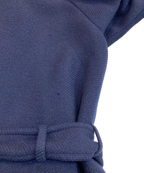 CARUSO（カルーゾ）CARUSO (カルーゾ) ウールカシミヤ ダブルコート ネイビー サイズ:52Rの古着・服飾アイテム