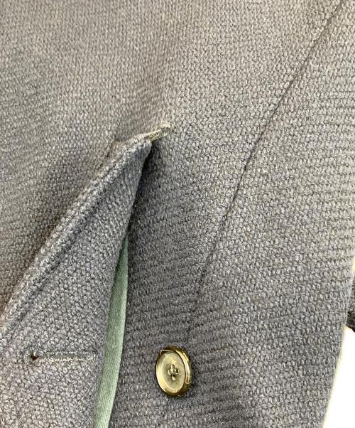 CARUSO（カルーゾ）CARUSO (カルーゾ) ウールカシミヤ ダブルコート ネイビー サイズ:52Rの古着・服飾アイテム