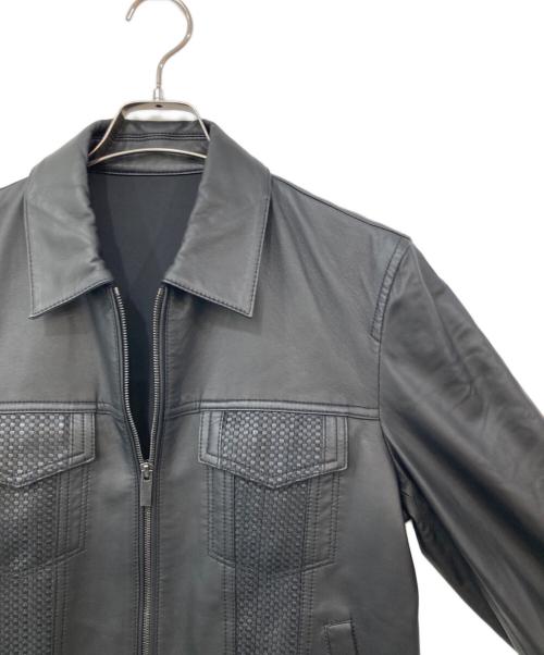 JOSEPH（ジョゼフ）JOSEPH (ジョゼフ) ライトラムナッパレザー Ｇジャンタイプ ブラック サイズ:46の古着・服飾アイテム