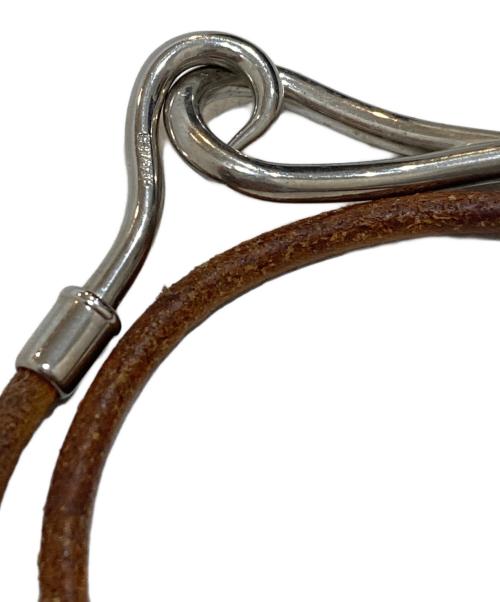 HERMES（エルメス）HERMES (エルメス) ジャンボ2連 フックブレス ブラウンの古着・服飾アイテム