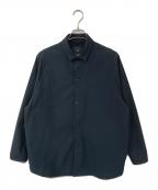 teatoraテアトラ）の古着「CARTRIDGE SHIRT SOLOMODULE」｜ブラック