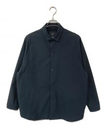 teatora（テアトラ）の古着「CARTRIDGE SHIRT SOLOMODULE」｜ブラック